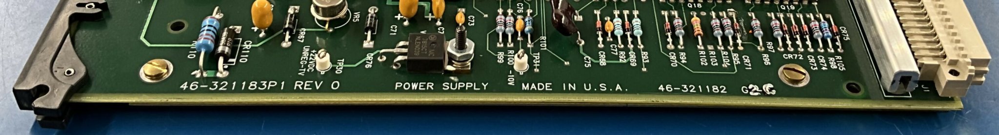 VIC Power Supply Board NEW (46-321182 G2-C/46-321183P1) GE