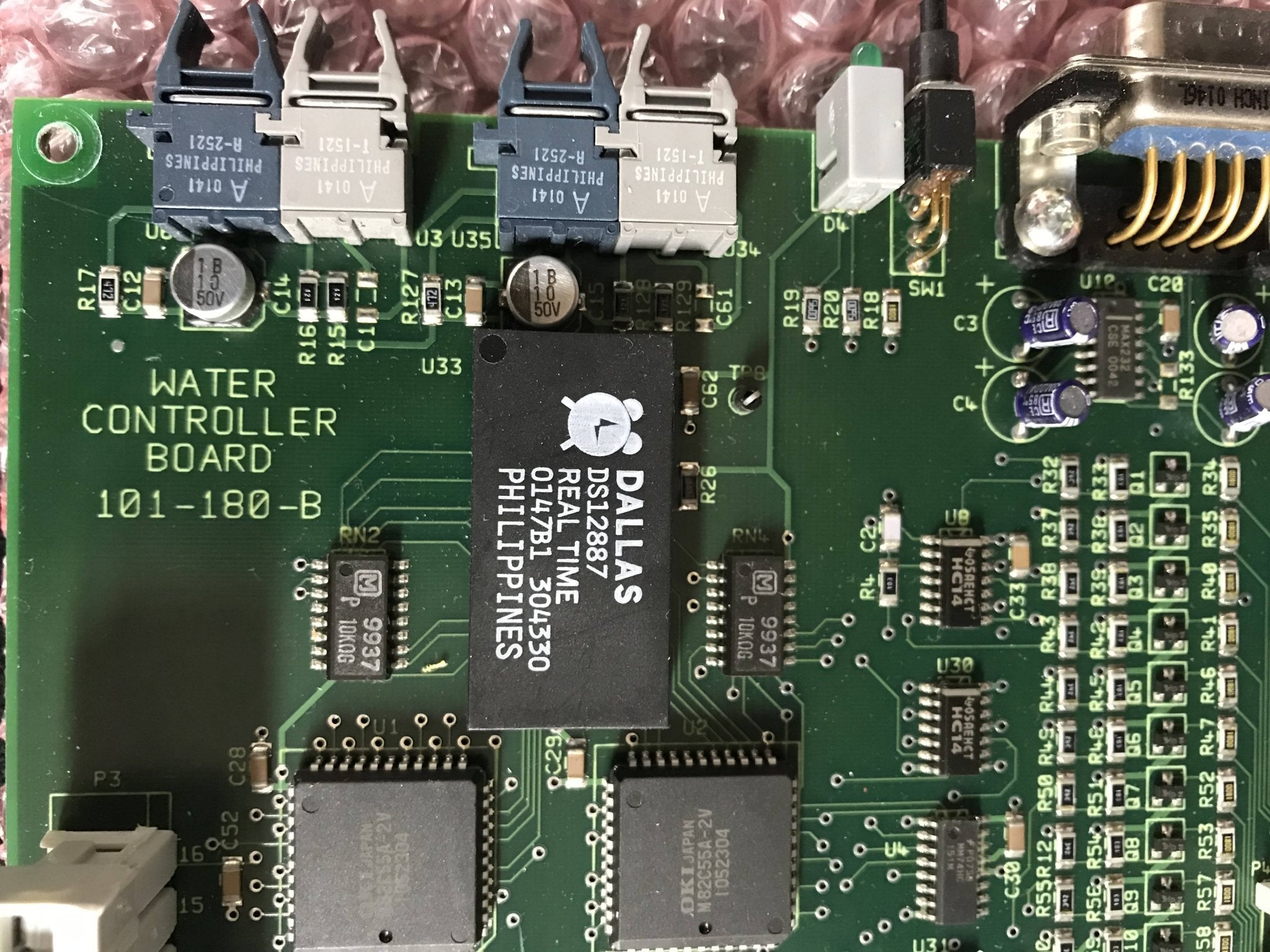 Water Control Board W/Display Board (101-180-B/101-156-D) Siemens