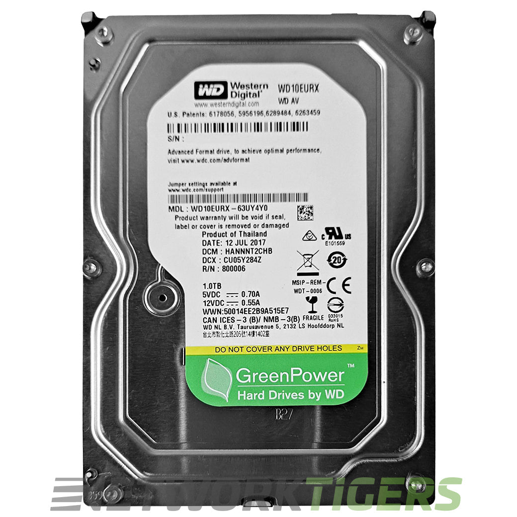 Western Digital Green WD10EURX-63UY4Y0 1TB SATA Hard Drive