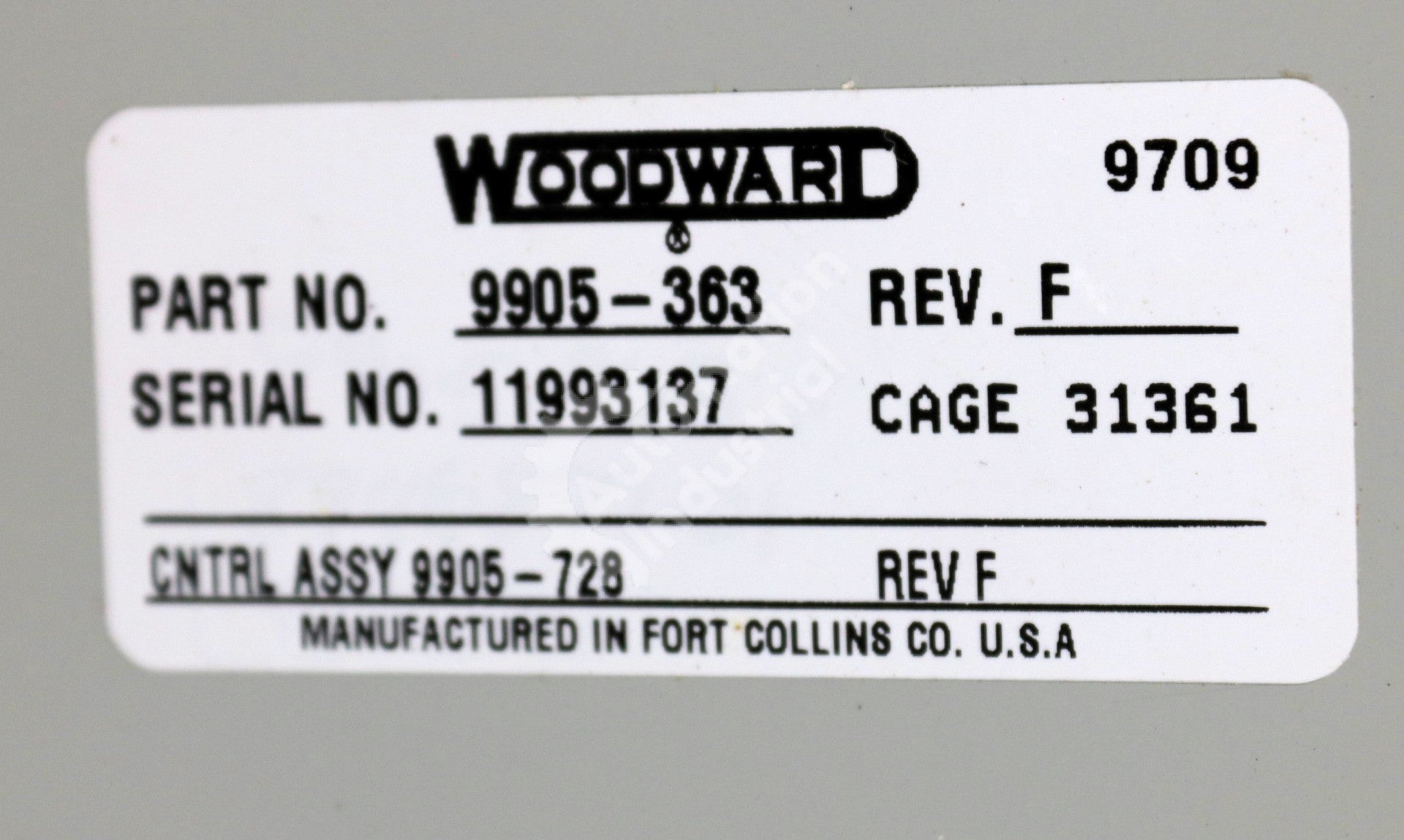 9905-363 by Woodward Configurable 3 Phase AC Generator DSLC New Surplus No Box