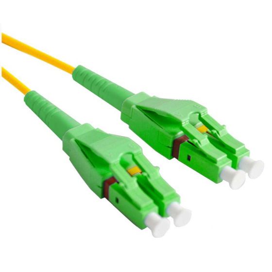 Cable Duplex 1.6mm SM, LC/APC to LC/APC, Unibody, 1 meter | Plus Corning® SMF-28® Ultra Fiber