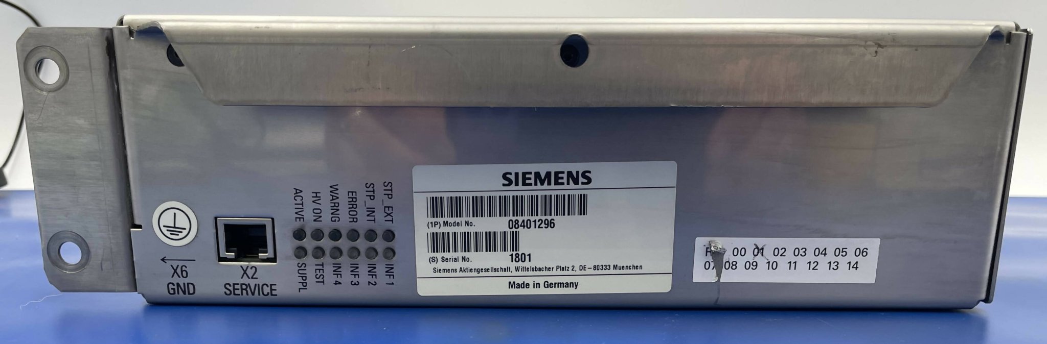 XDC COMPONENT (08401296/8401296/08368958) SIEMENS
