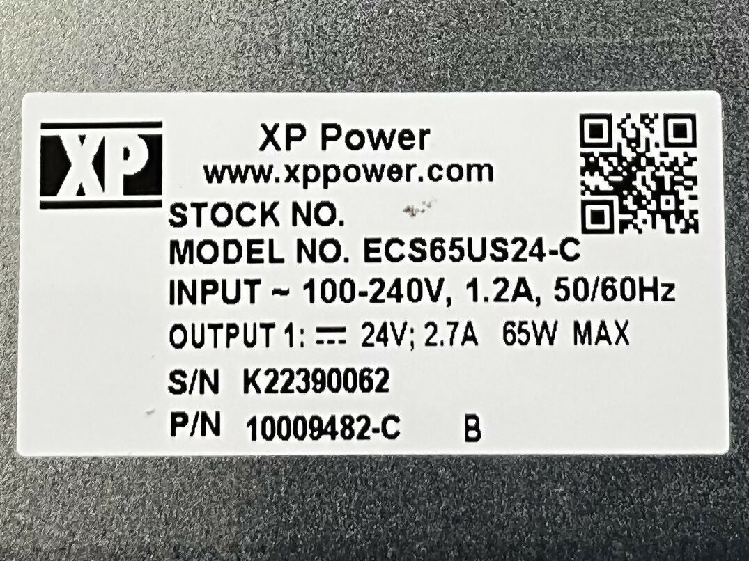 XP POWER SUPPLY 24VDC (5776517/ECS65US24-C/10009482-C) GE