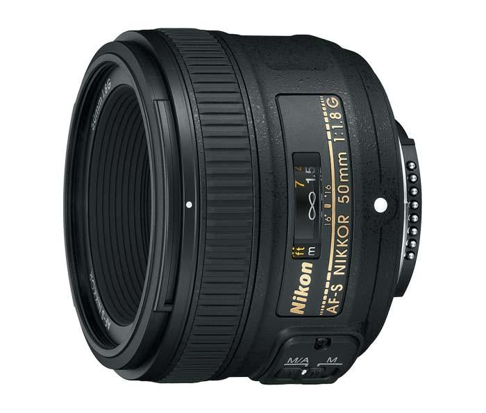 Nikon 50mm f/1.8G AF-S Nikkor Lens