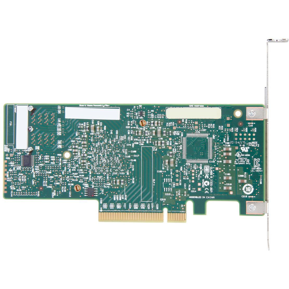 LSI00344 9300-8i SGL SAS 8 puertos 12Gb/s PCIE3.0 Tarjeta controladora HBA marrón