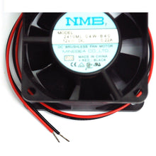 Carregar imagem no visualizador da galeria, 1pc NMB DC Fan 2410ML-04W-B40 6x6x2.5cm 12V 0.22A 4550rpm 19.4cfm 31dBA Cooler-FoxTI

