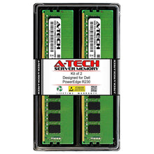 Carregar imagem no visualizador da galeria, 32GB 2X 16GB DDR4 2133 PC4-17000 ECC UDIMM for Dell PowerEdge R230 Memory RAM-FoxTI
