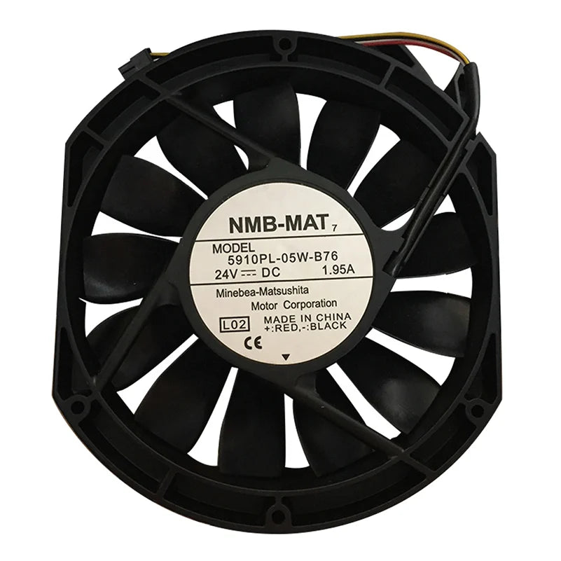 5910PL-05W-B76 DC 24V 1.95A 172*150*25mm Para ventilador de inversor / ventilador de CPU