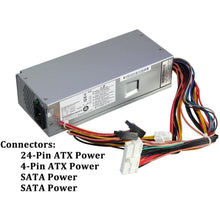 Carregar imagem no visualizador da galeria, 633195-001 220W Power Supply Unit PSU Compatible with Pavilion Slimline S5 S5-1xxx TouchSmart 310-1205la Desktop PC, FH-ZD221MGR PS-6221-9-FoxTI
