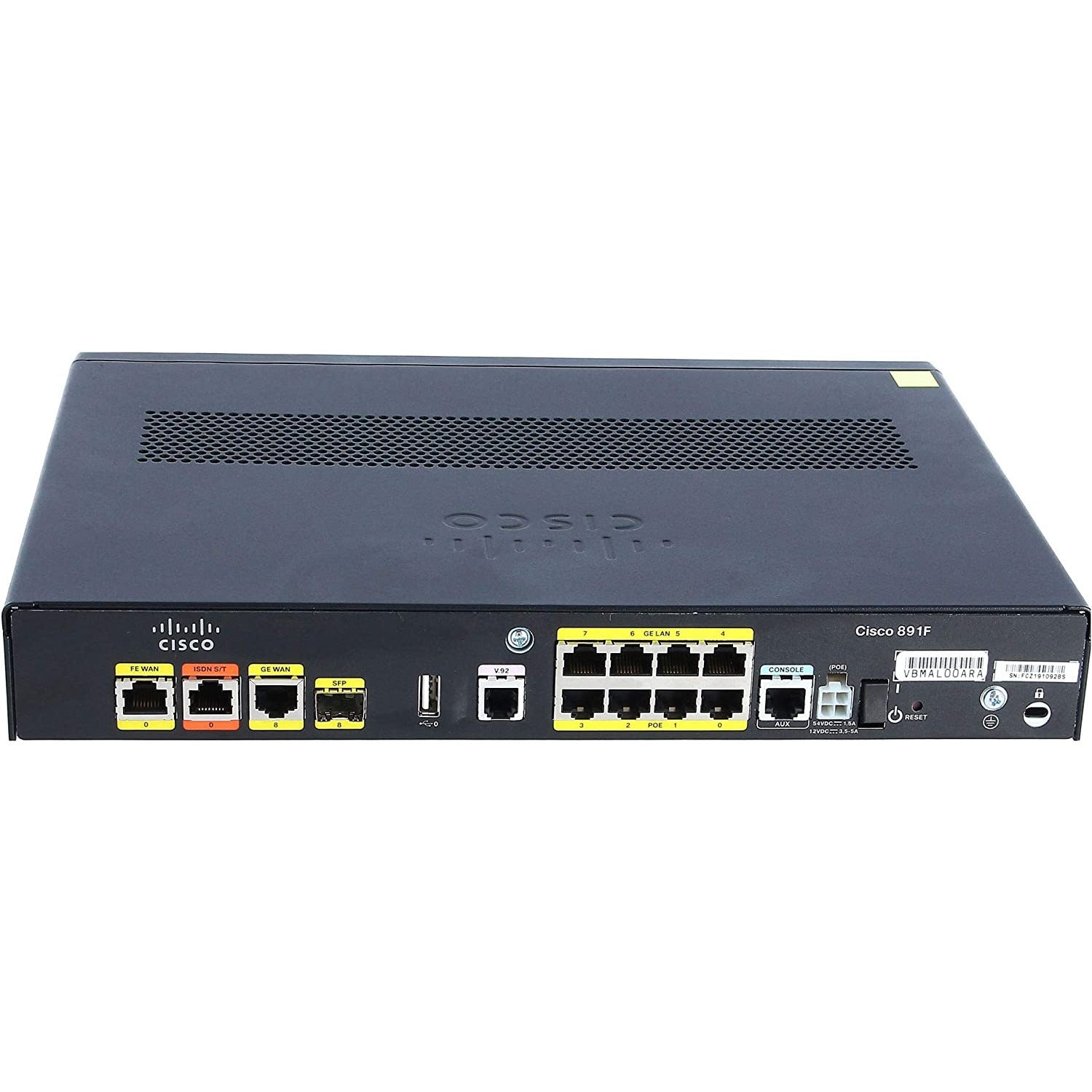 C891F-K9 891F Gigabit Ethernet security router with SFP