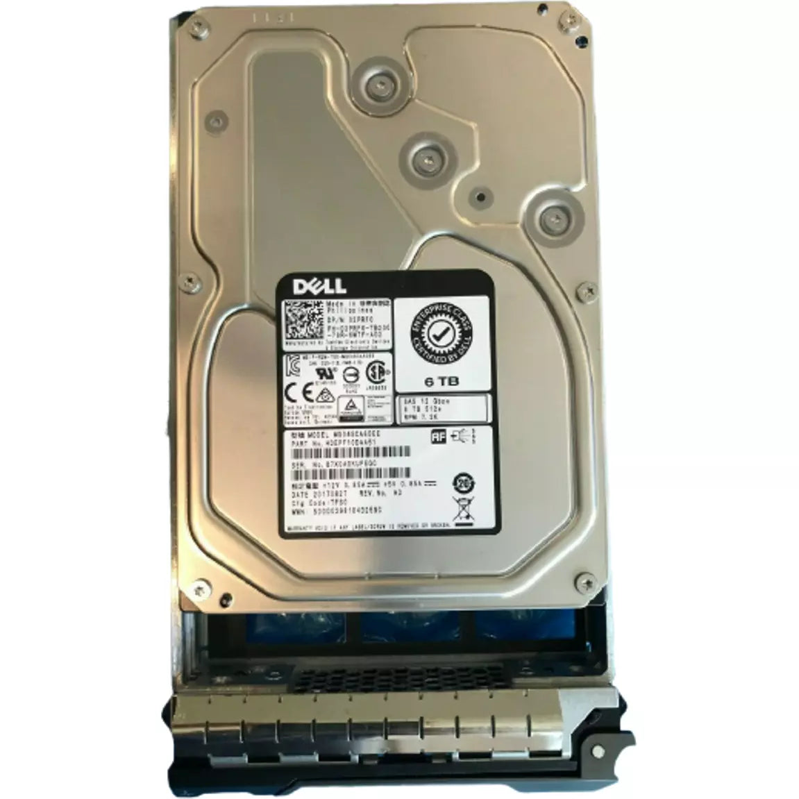 03PRF0 MG04SCA60EE 6TB 12G 7.2K LFF 3.5" SAS HDD R710 R720 R730 R430 3PRF0