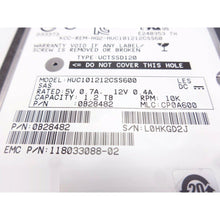 Carregar imagem no visualizador da galeria, EMC 118033088-02 1.2TB 10K 6Gbps 2.5" SAS Small Form Factor Hard Drive with tray-FoxTI
