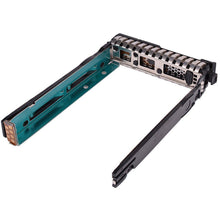 Carregar imagem no visualizador da galeria, Gaveta 2.5" SFF SAS SATA SSD Hard Drive Carrier Tray Caddy 651687-001 651699-001 for HP Proliant ML350 DL360p DL380P DL160 Gen8 G8 Gen9 G9 with 4 Mounting Screws and Screw Driver-FoxTI
