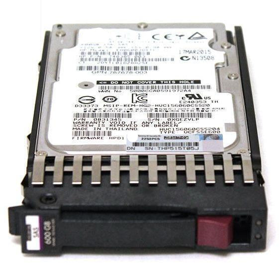 HD 600GB SAS 15k RPM 2.5" 12G para HP Eh0600jdytl-FoxTI