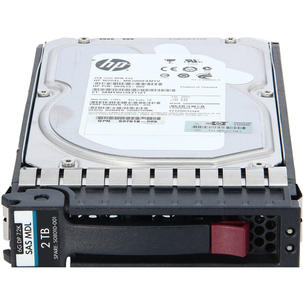 HD DL160 G6 2TB SATA 2.5