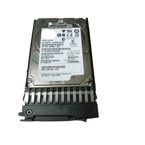 HP EG0600FCVBK 693569-003 600GB 10K 6G 2.5