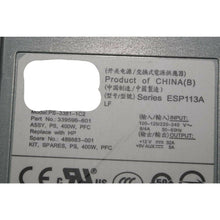 Carregar imagem no visualizador da galeria, HP POWER SUPPLY 339596-601 PS-3381-1C2 EVA 6400 EVA 8400 ESP113A 489883-001 400W-FoxTI

