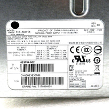 Carregar imagem no visualizador da galeria, HP Z620 Workstation 800W Switching Power Supply 717019-001 623194-002 S10-800P1A-FoxTI
