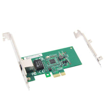 Carregar imagem no visualizador da galeria, Intel 82576 Chip E1G42ET 1.25G Gigabit PCI Express 2.0 X1 Ethernet Converged Network Adapter (NIC), Dual RJ45 Copper Ports-FoxTI
