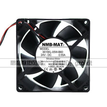 Carregar imagem no visualizador da galeria, NMB-MAT 3615KL-05W-B60 24V 0.55A 92*92*38MM 9CM Inverter Cooling Fan-FoxTI
