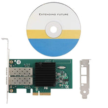 Carregar imagem no visualizador da galeria, PCI-E Network Card for Intel 82576EB, 10/100/1000mbps Dual Port Fiber PCI Express Gigabit Network Card Adapter for Intel 82576EB-FoxTI
