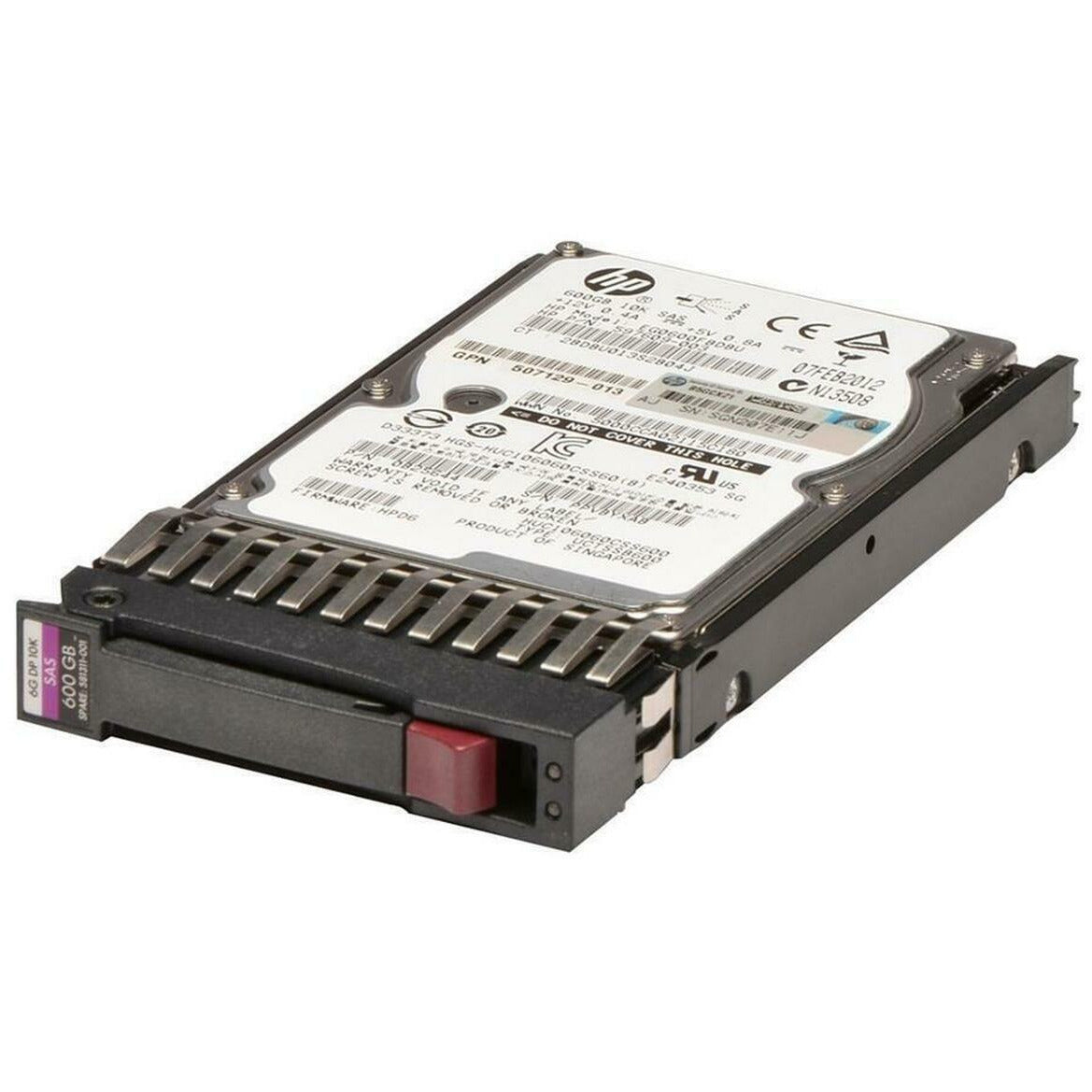581311-001 Disco duro SAS de 600 GB, 10K, 6G, 2,5 pulgadas, DP 886111478521