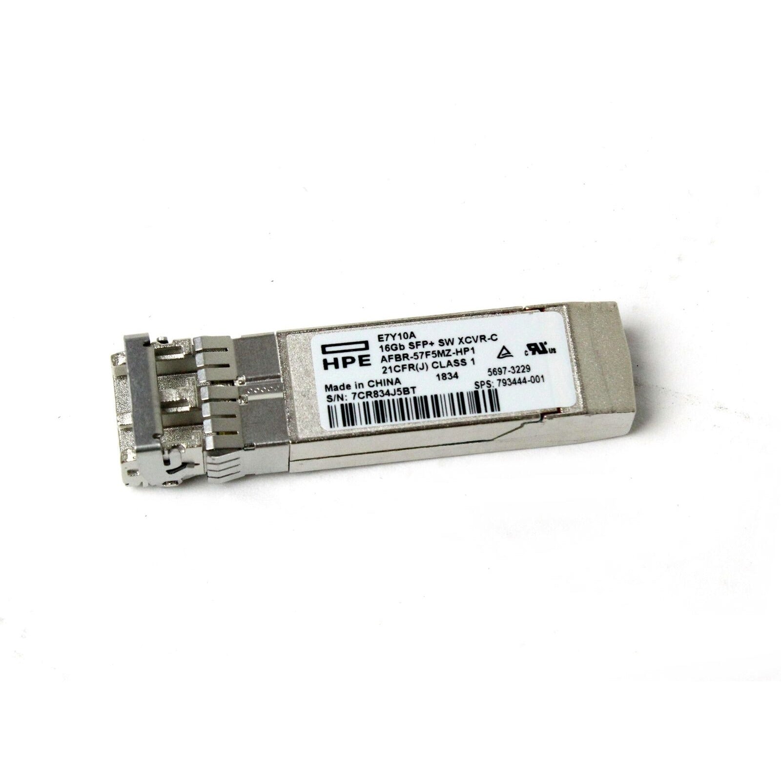 Módulo transceptor SFP E7Y10A FTLF8529P4BCVA Clase 1 de 850nm 16G 793444-001