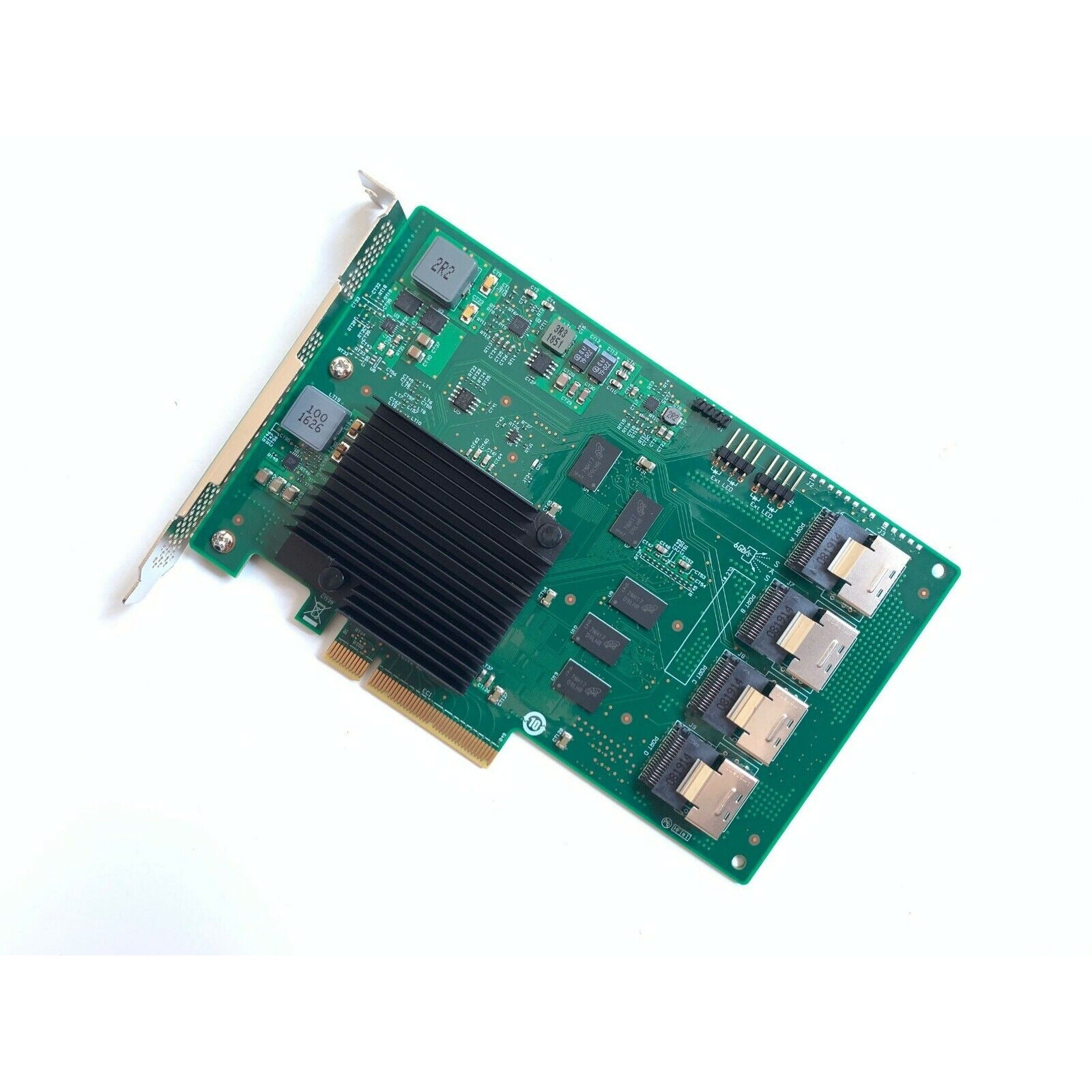 16 puertos int, 6 GB/s SATA+SAS, PCIe 2.0; en la caja: LSI SAS 9201-16i, guía de instalación rápida, disco de controladores