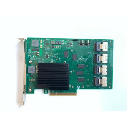 16 puertos int, 6 GB/s SATA+SAS, PCIe 2.0; en la caja: LSI SAS 9201-16i, guía de instalación rápida, disco de controladores