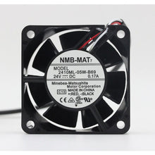 Carregar imagem no visualizador da galeria, TECHNOLOGIES 2410ML-05W-B39-B00 AXIAL FAN, 60MM, 24V, 19CFM, 31DBA
