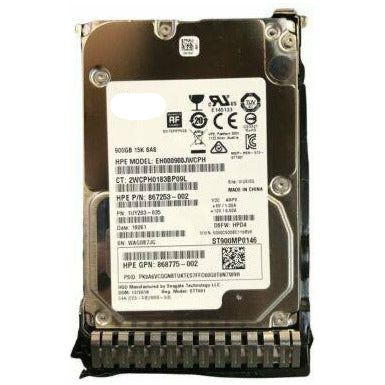 Disco 870759-B21 870795-001 HPE ST900MP0146 900GB SAS 12G  15K ENT 2.5" DS HDD - MFerraz Tecnologia