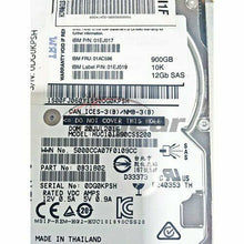 Carregar imagem no visualizador da galeria, Disco IBM 01AC596 900GB 10K 2.5&quot; HDD V5000 G2 01EJ019 01EJ017 2078-AC68 Hard Drive - MFerraz Tecnologia
