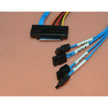 Carregar imagem no visualizador da galeria, Cabo Dell P459G PowerEdge R410 4-Drop Hard Drive SATA/SAS Data / Power Cable Loom - MFerraz Tecnologia
