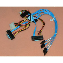Carregar imagem no visualizador da galeria, Cabo Dell P459G PowerEdge R410 4-Drop Hard Drive SATA/SAS Data / Power Cable Loom - MFerraz Tecnologia
