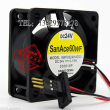 Carregar imagem no visualizador da galeria, Sanyo Fanuc Fan 9WF0624H4D03 030619P 3 Pin Connector 60*60*25mm Cooling Fan-FoxTI
