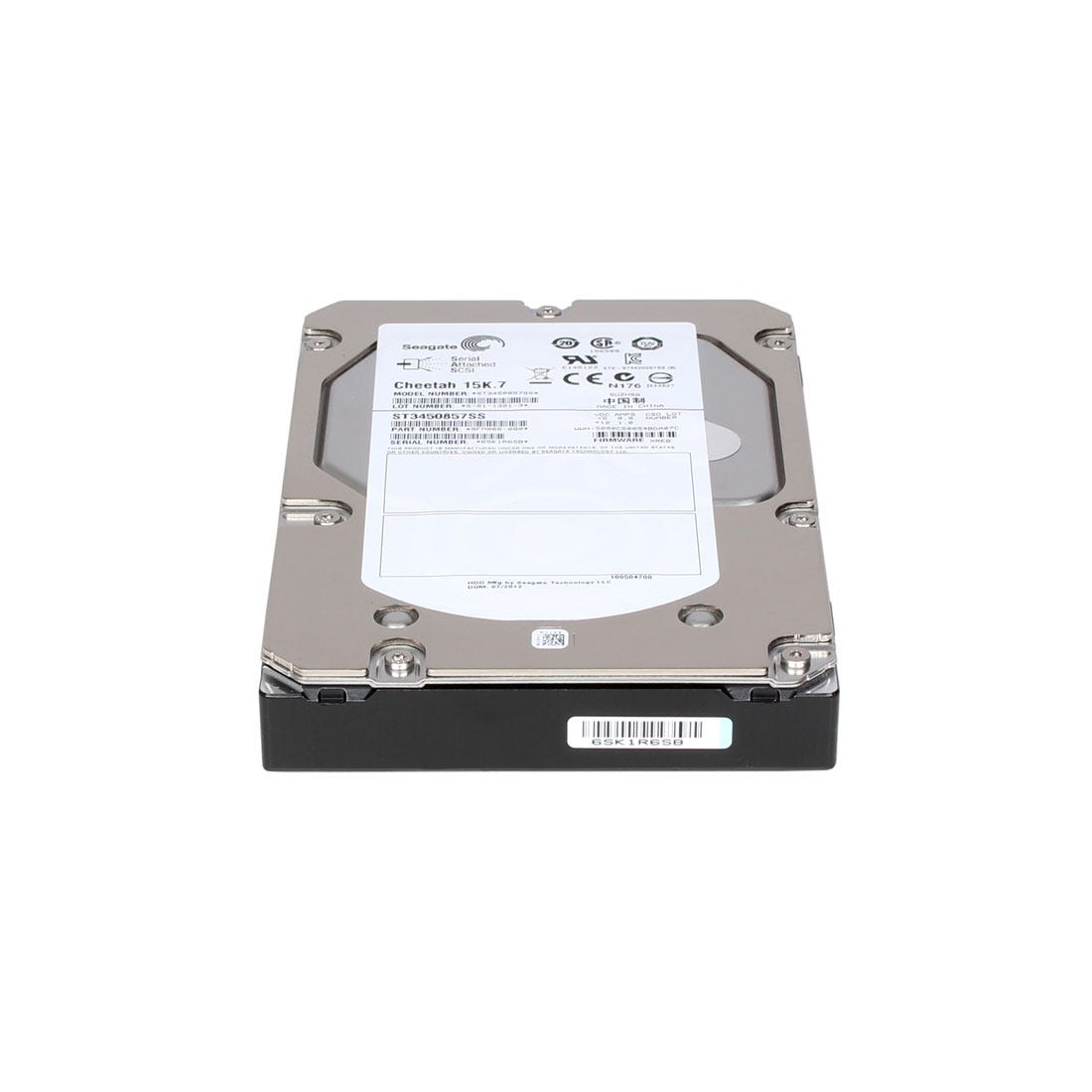 ST3450856SS, 3QQ, PN 9CL066-031, FW HS01, disco duro SAS de 450 GB y 3,5 pulgadas