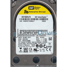 Carregar imagem no visualizador da galeria, WD1500HLFS-01G6U4, DCM EBCV2B, Western Digital 150GB SATA 2.5 Hard Drive-FoxTI
